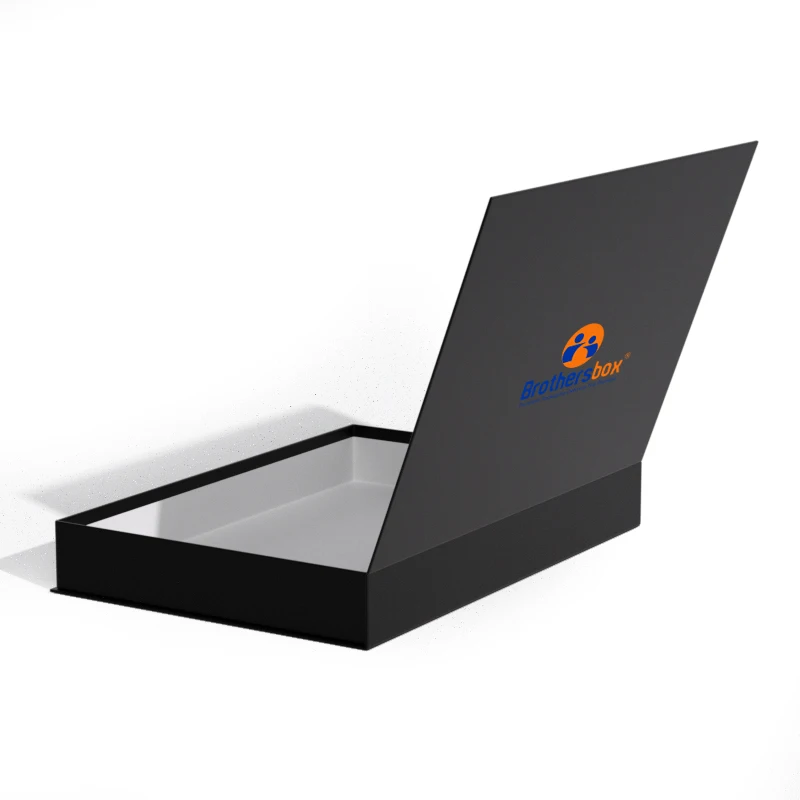 Wholesale Paper Low MOQ Custom Recyclable  Printed Blank Book Shaped Style Storage Packaging Gift Box