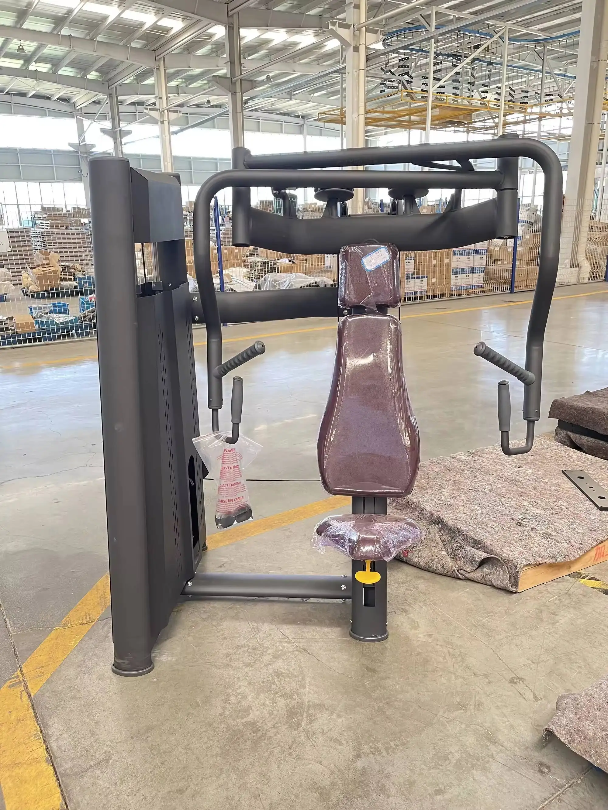 Low Price Cable Fitness Equipment for gym equipment Seated two-way chest press trainer gym pin loaded fitness strength training