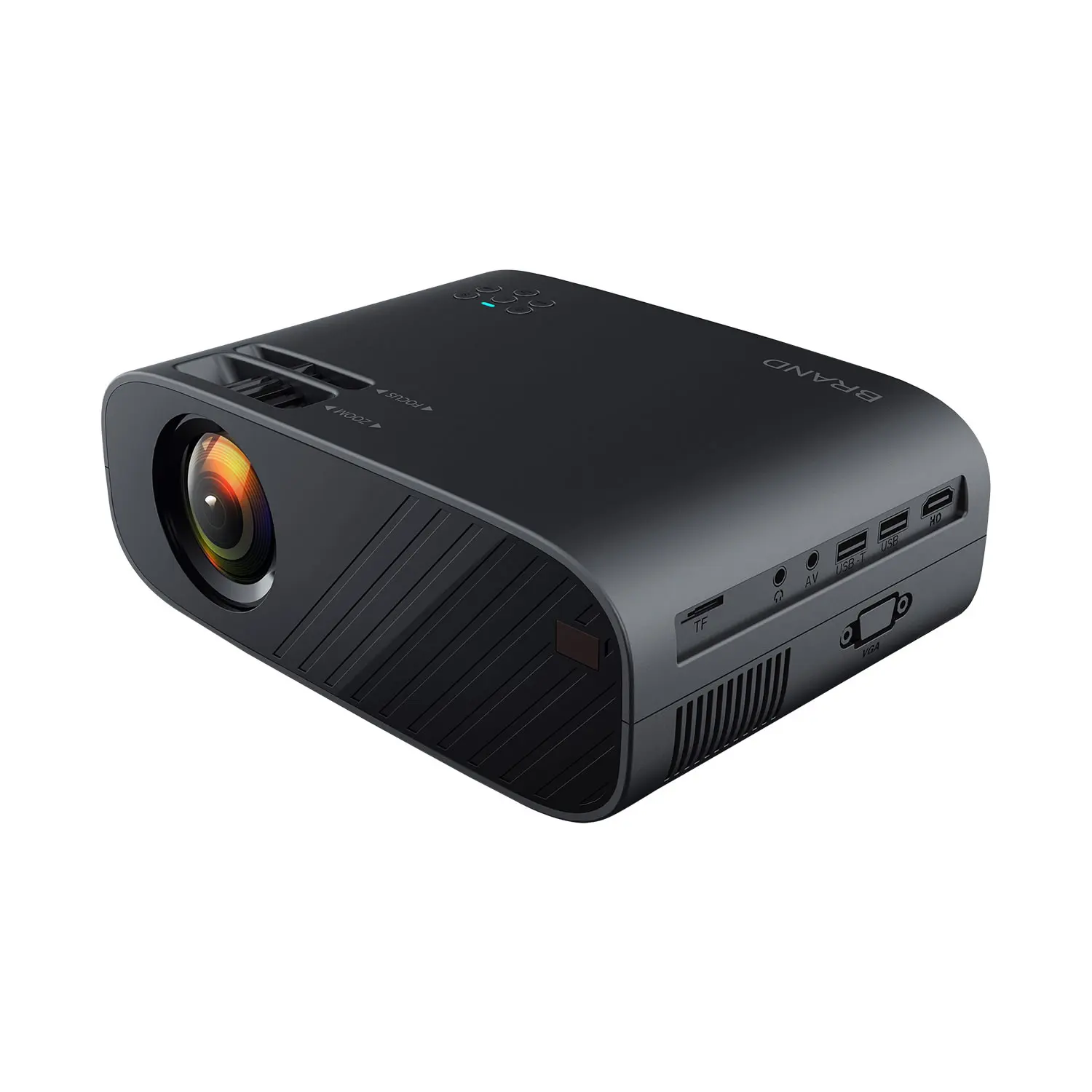W90 HD мини светодиодный проектор кино видео домашний 16800 люмен 1080P театр поддержка цифровой красного и синего цветов 3D 1