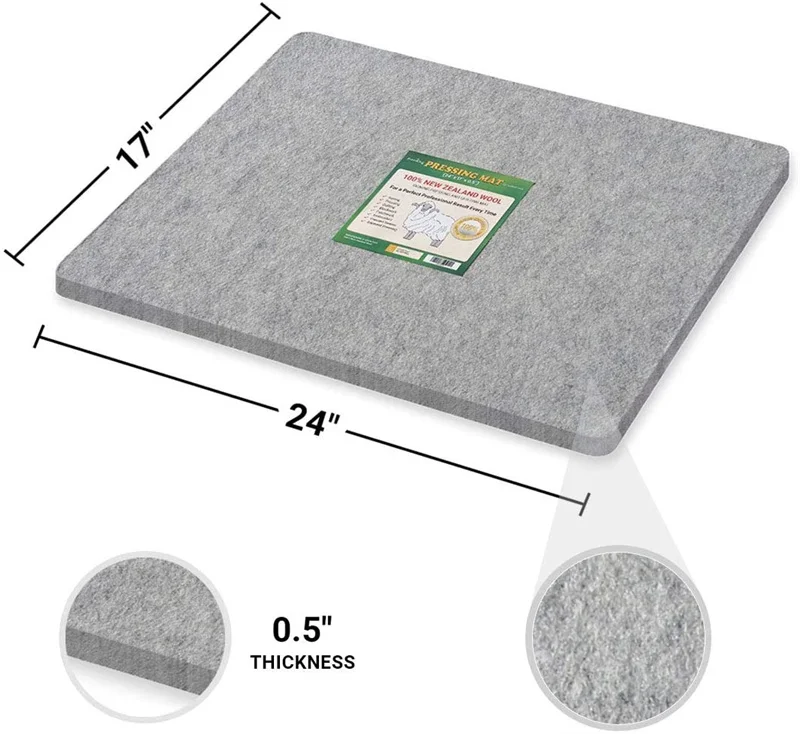 Гладильный коврик из шерстяного войлока для стегания