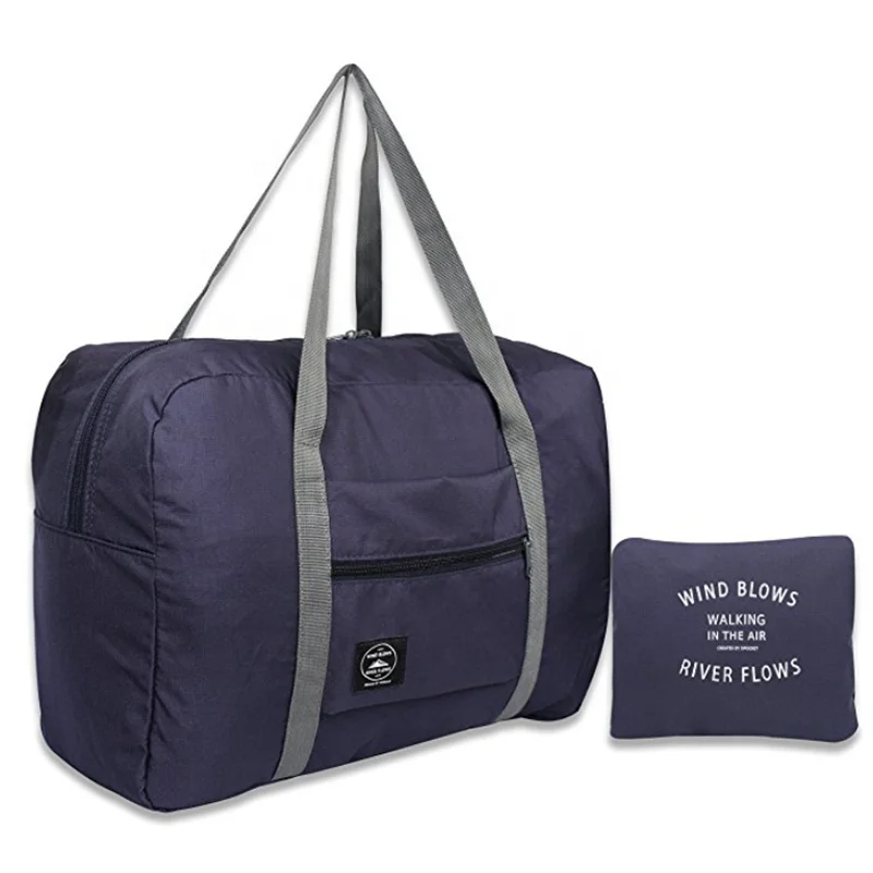 Custom Waterproof OEM Sports Gym Foldable Folding Hand Carry Home Case Travel Duffel Bags Luggage