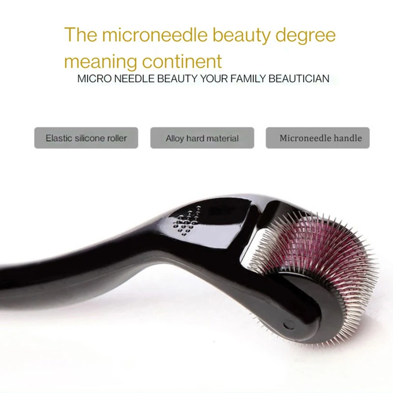 Wholesale Cheapest 540 Microneedle Derma Roller Anti Hair Loss Skin Care Micro Needle Derma Roller for Face