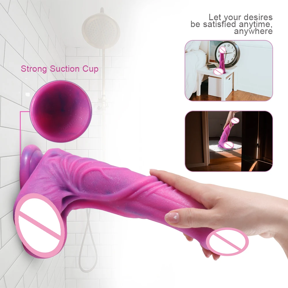Molin Silicone Dildo Super Big Dildo Sex Toy for Adult Women Female Pussy Masturbator Monster Dick for Female Masturbation