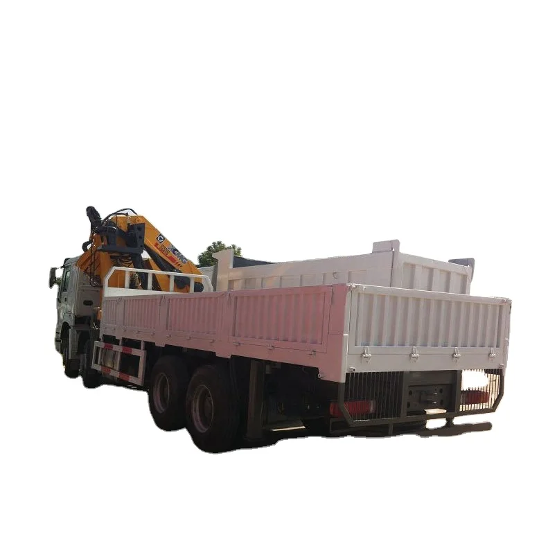 Грузовой автомобиль SINOTRUK HOWO 4x2 6x4 8x4 с 2 3 4 6 8 10 12 16 20 25 30 тонный подъемный кран креплениями