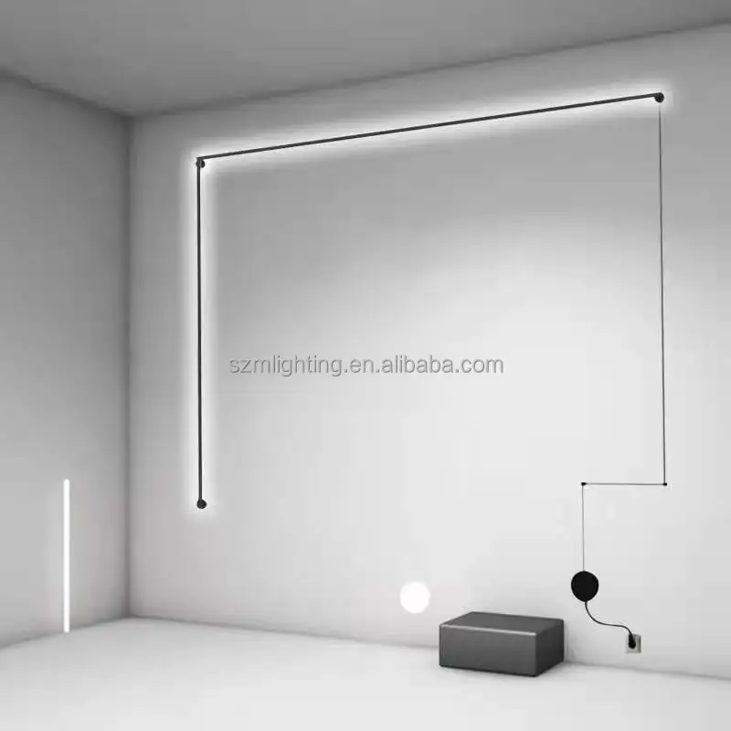 Ready To Ship New Arrival Wall Mounted LED Linear Light Ceiling Linear Light 1m 1.5m 2m Connectable Wall Light