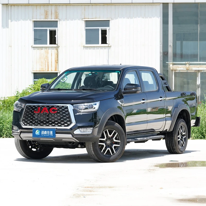 Jac T8 Chinese Cheap 4wd Pickup New Cars Trucks Pickup Truck Diesel 4x4 Automatic Gasoline Car Cargo Vehicles