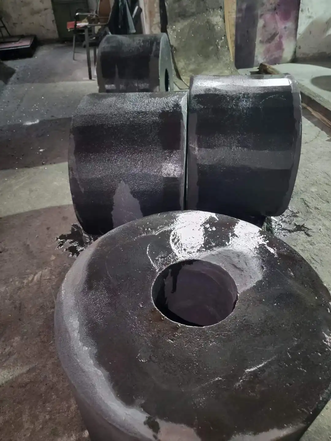 Stainless Steel Forging Parts SS304/SS316L/SS321 Polished Surface Hot Forged Hollow Bar