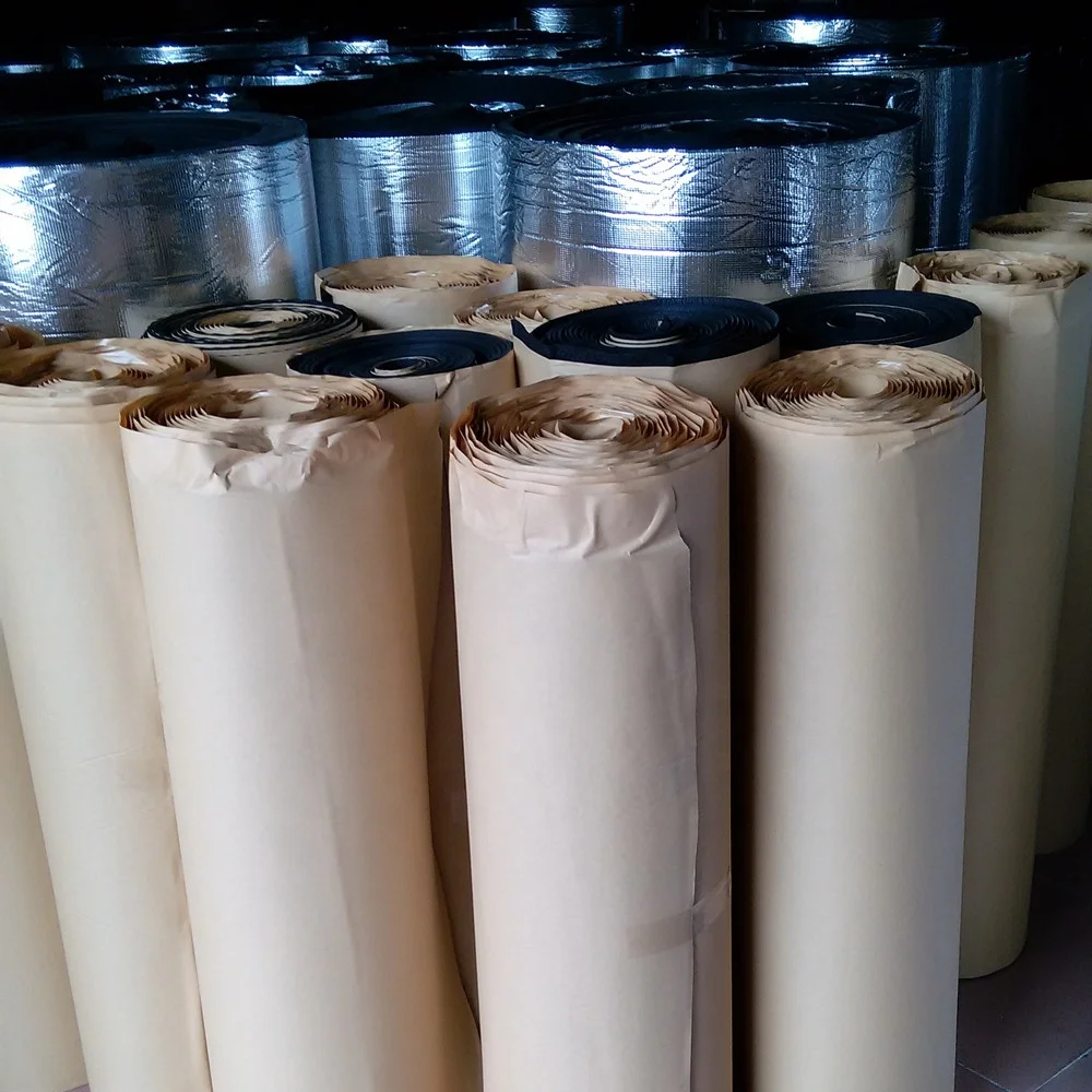 
nitrile/PVC foam sheet for heat insulation for machine 