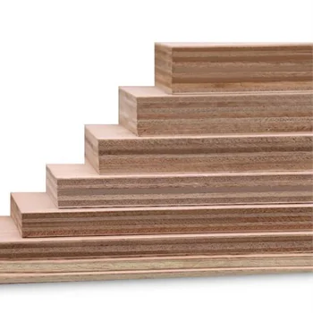 E0 Grade Environmentally Melamine Plywood Used in Kitchen Cabinets Contemporary Indoor Eucalyptus Solid Wood Finish 2 Years