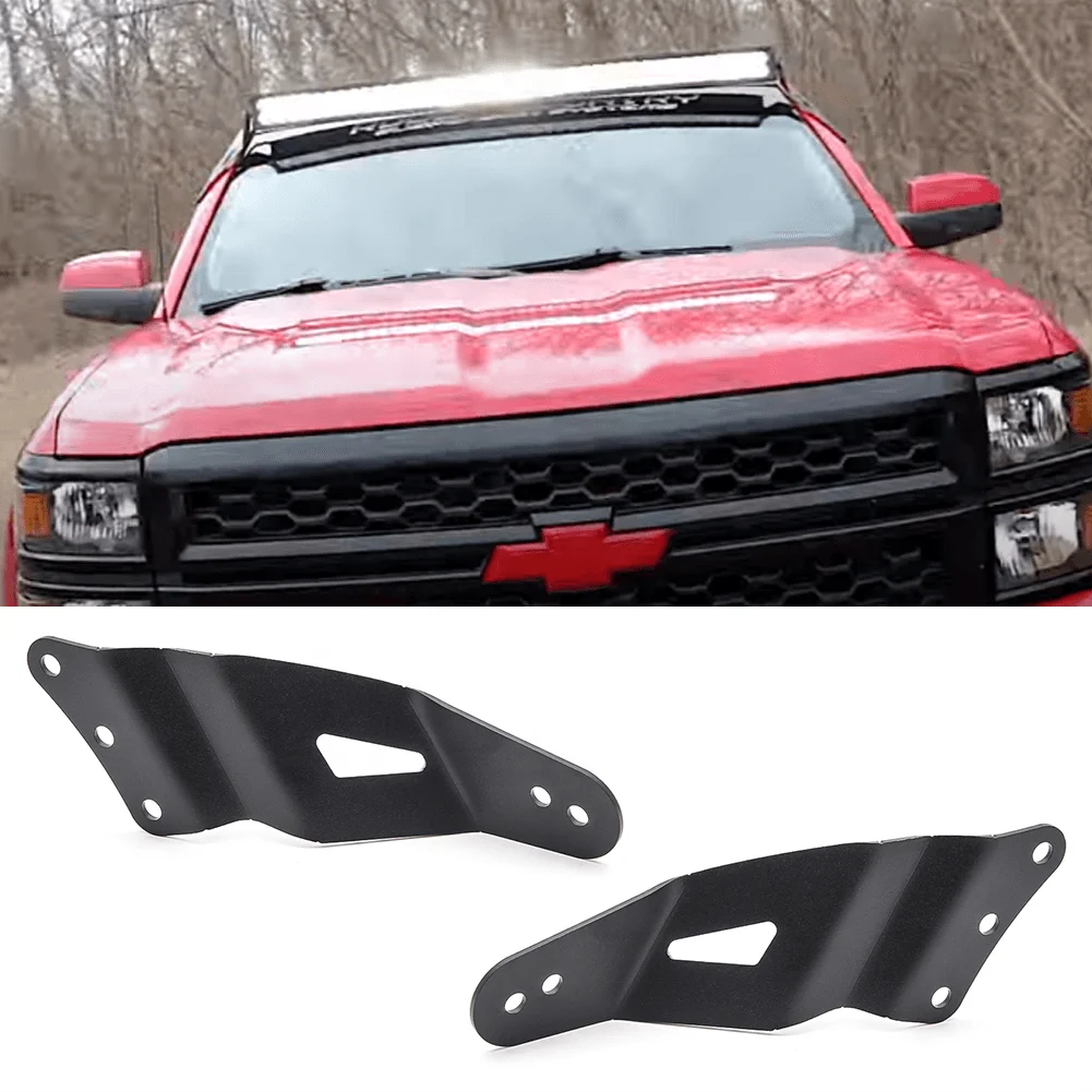 52 дюймовая изогнутая светодиодная верхняя световая балка на лобовое стекло для 99-06 Chevy Silverado Загородная Лавина Tahoe