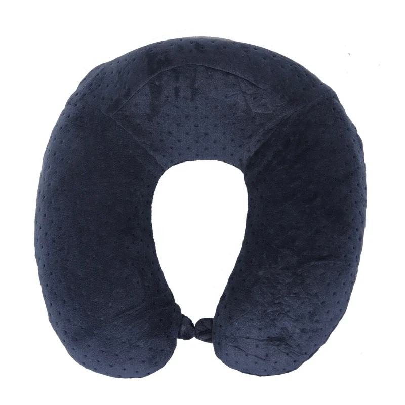 Customized Personalized Car Memory Foam Camping Airplane Neck Travel U Shape Pillow