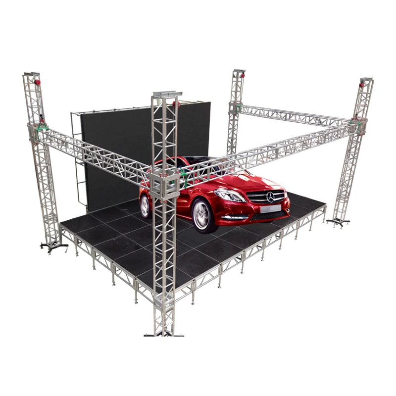 Stage Background Led Digital Screen Music Party Stage For Concert