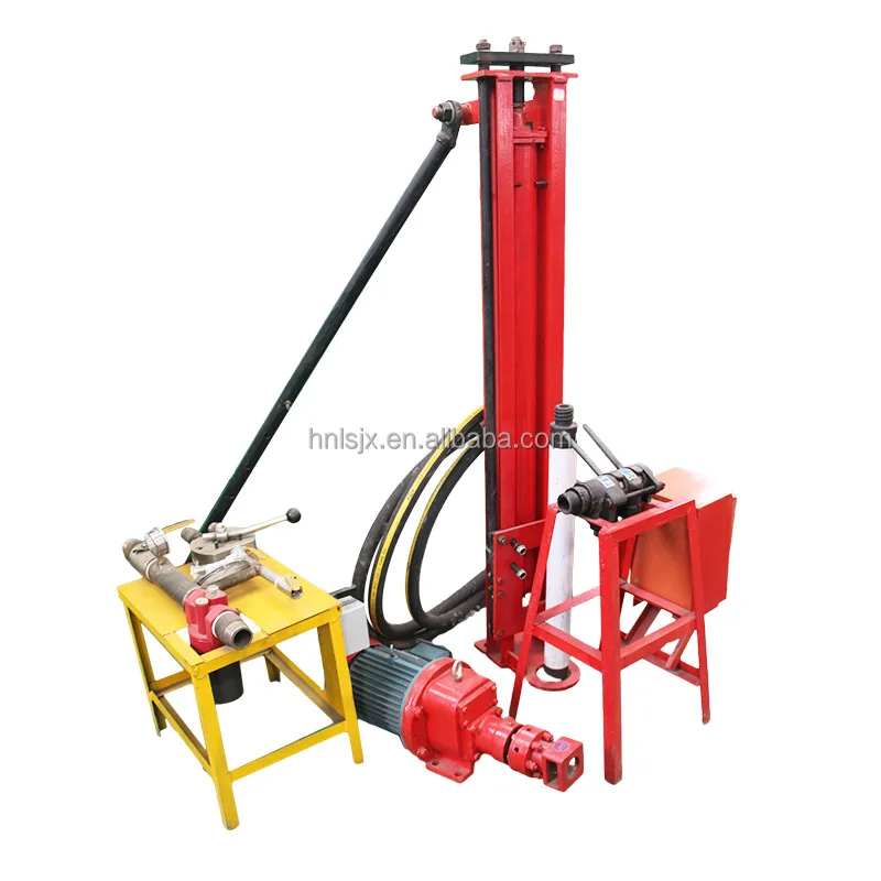 Low price mine usage manual dth drilling rig machine