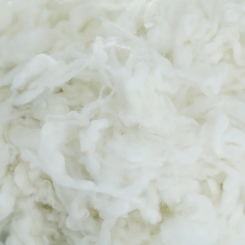100 Pure Merinos Wool Fiber for Carpet High Quality Textile Material for Sale
