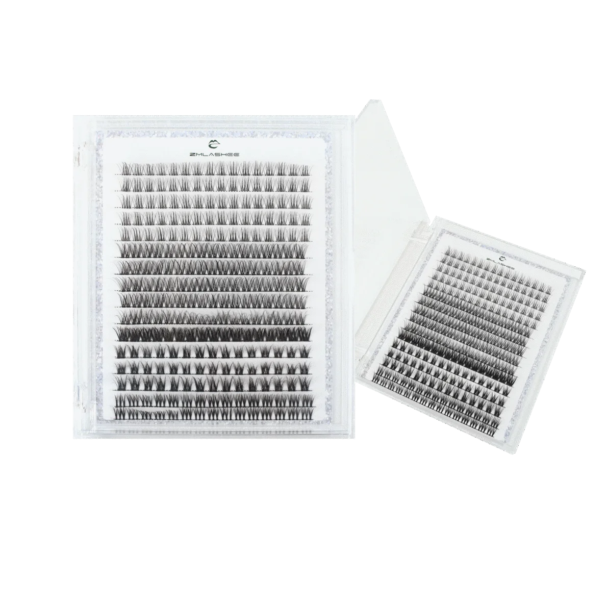 newest diy eyelash extension 3d effect glue bond diy at home eyelash lash cluster eyelash pre cut segment lash diy