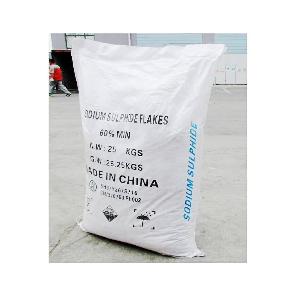 Сульфид натрия 60% Na2S промышленного класса для уменьшающего вещества и кожи