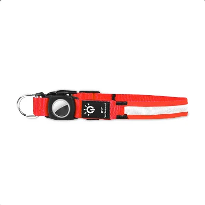 Direct Factory Hot Selling Adjustable LED Dog Collar Waterproof USB Rechargeable Light Up Dog Collar
