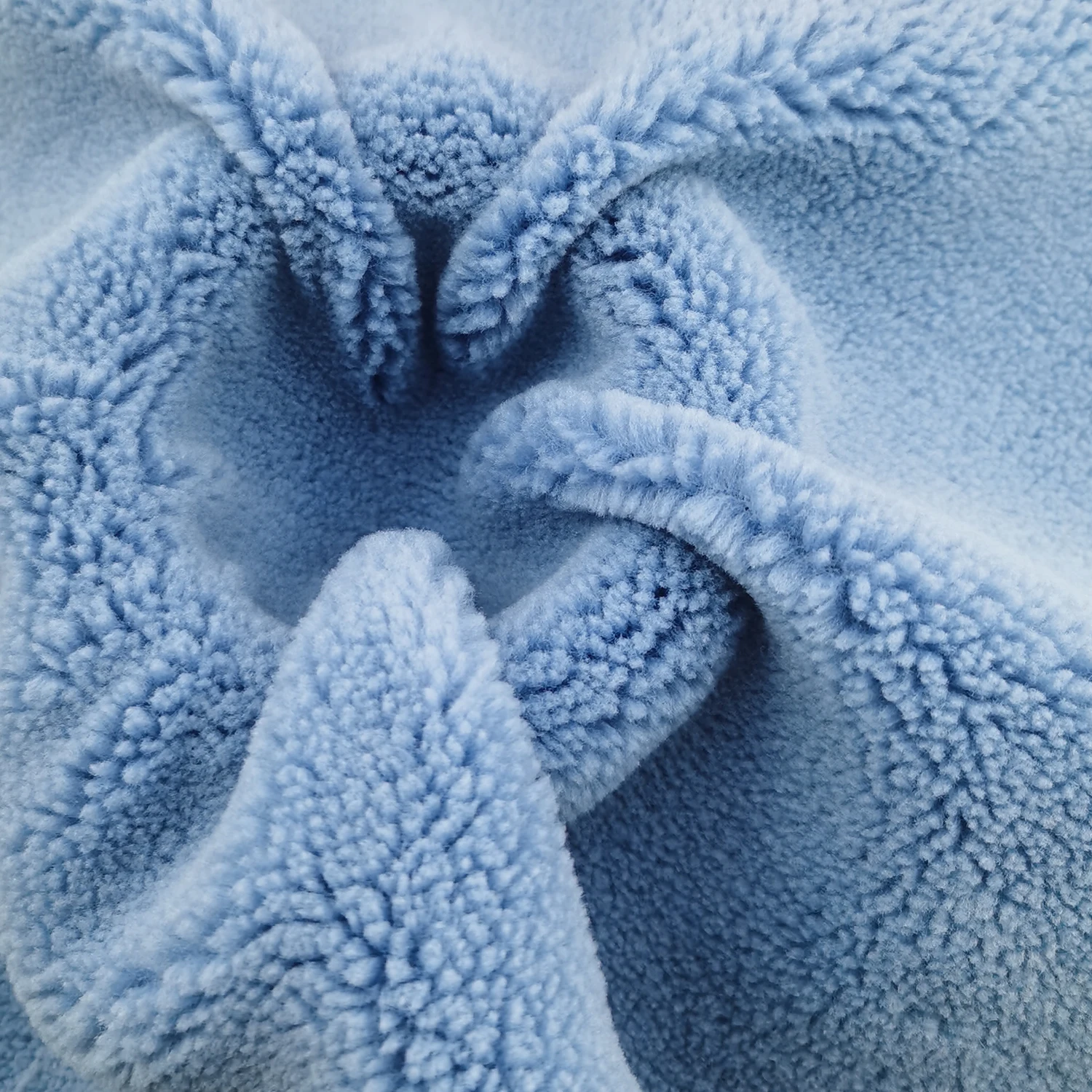 Plain Coral Fleece Offset 100% Polyester Velvet Fabric