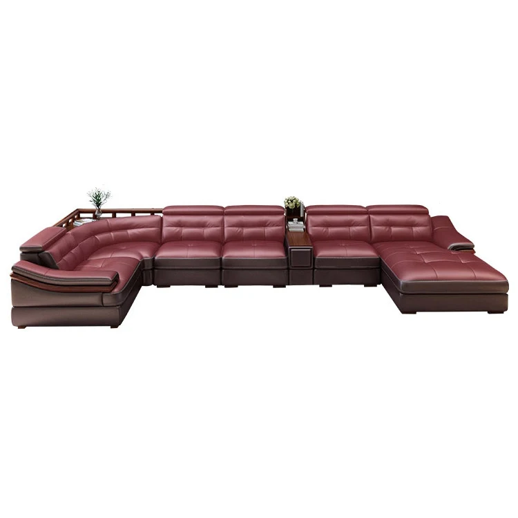 
Factory wholesale OEM custom living room luxury sofa Modern furniture sleeping sectional leather sofas 