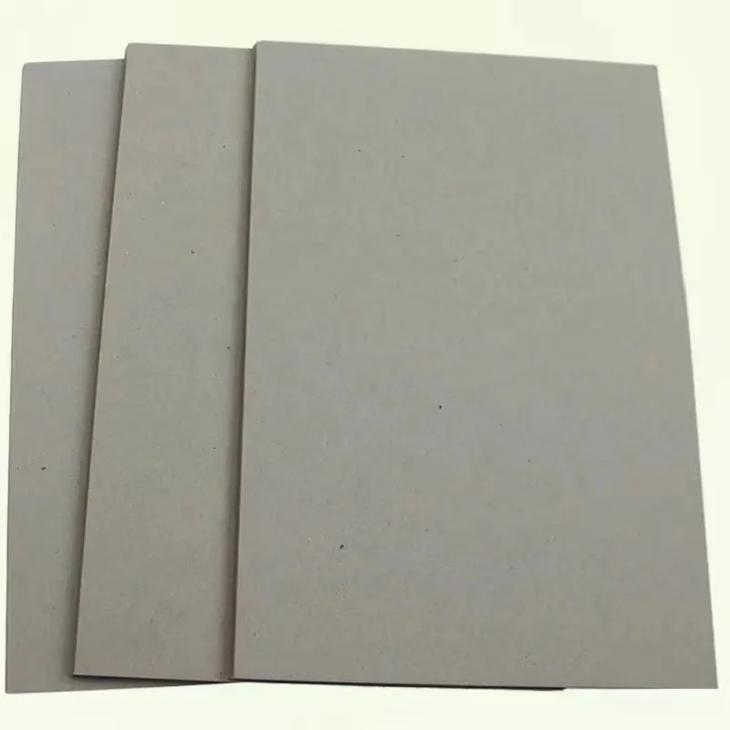 Top competitive Grey Board Paper 2 sides grey colour 2mm thickness