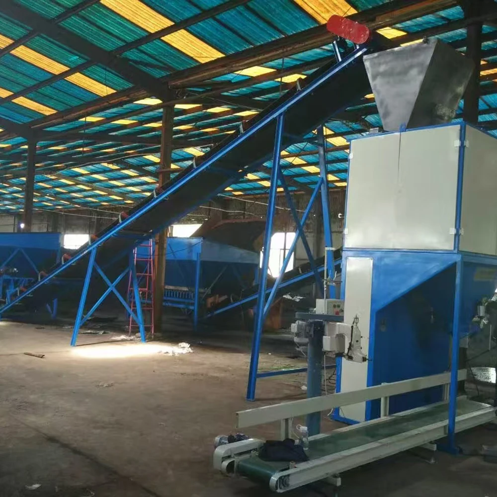 25-50kg Fully Automatic Granular Packing Machinery For Cement Powder Industrial Bag Weighing Filling Packing Machine