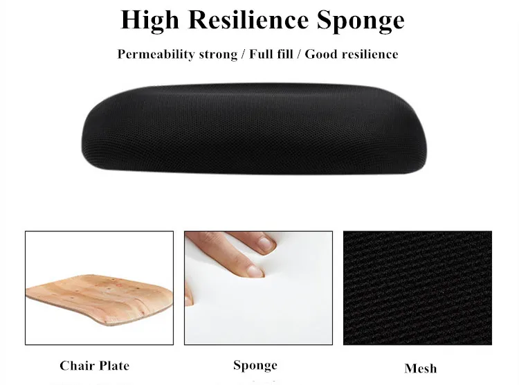 
Modern Luxury High Back Ergonomic Executive Swivel Mesh Computer Office Chairs 