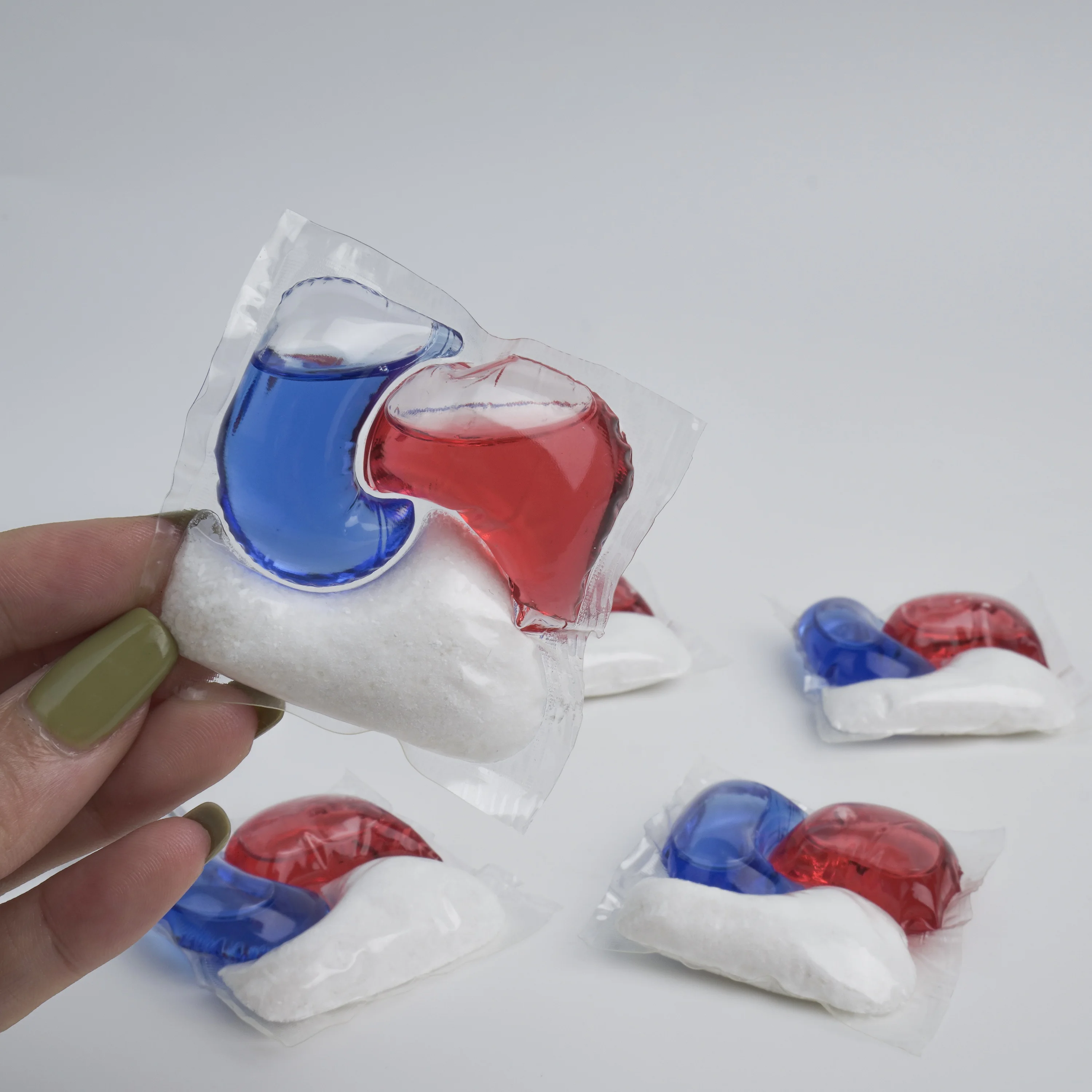 Washing Capsules 3 in 1 Detergent Pods Washing Production Forming Making Powder Detergent Laundry Pod