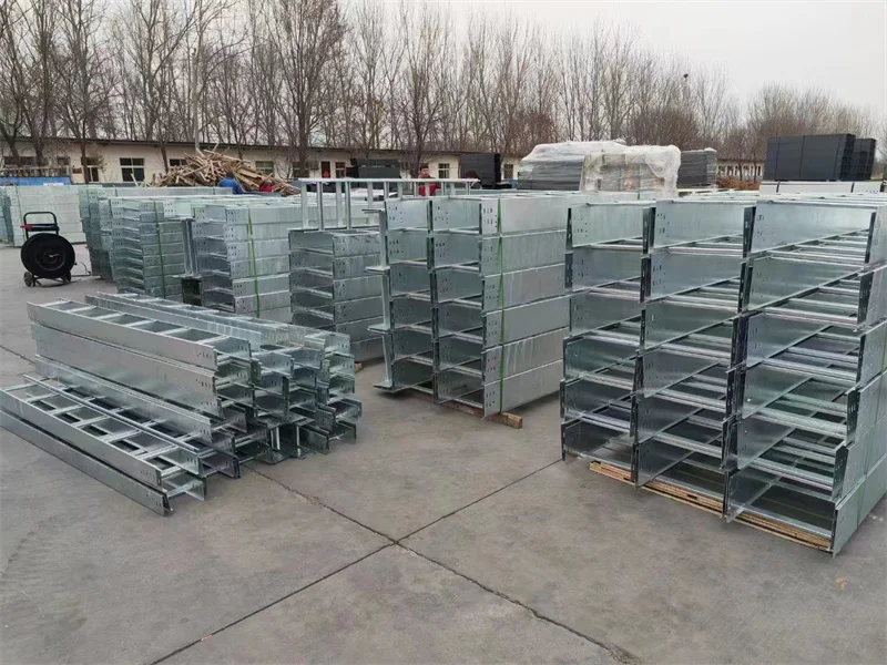 China Manufacturer Steel Cable Tray and Cable Ladder with Customized Max Mesh OEM Finish