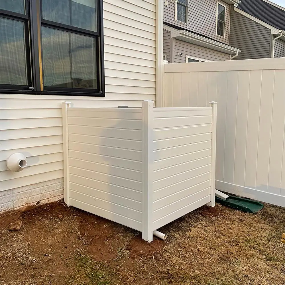 Wholesale corner small size screen balcony privacy window outdoor fence