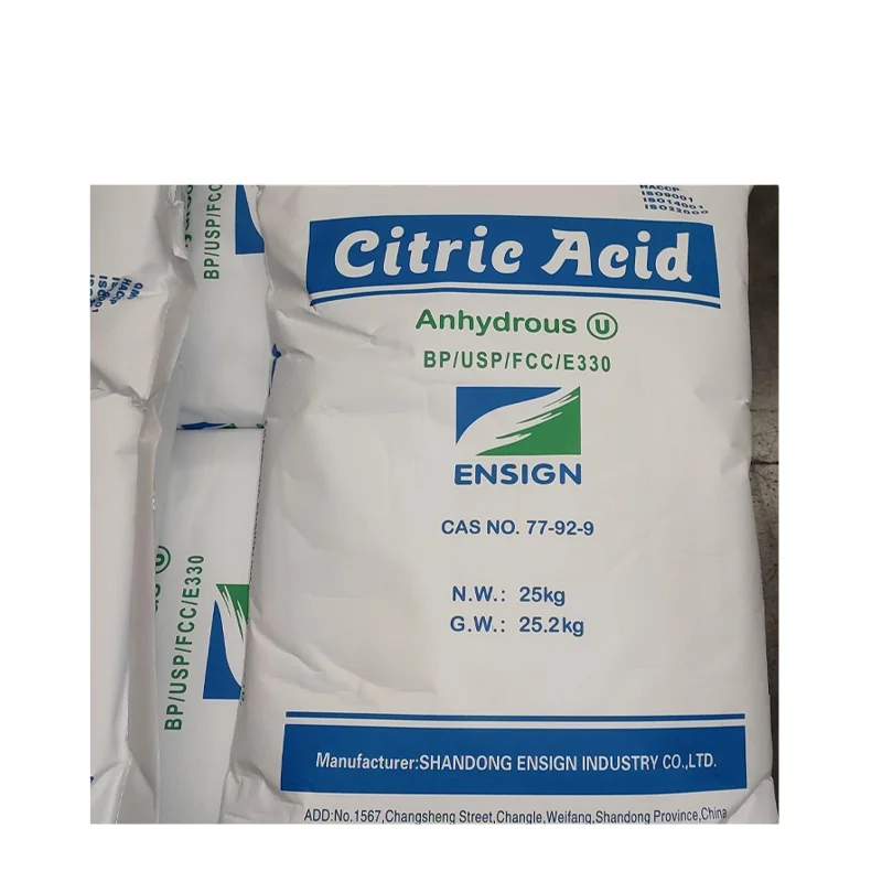 Sunway Provide Various Brands Food Grade Citric Acid Anhydrous Powder