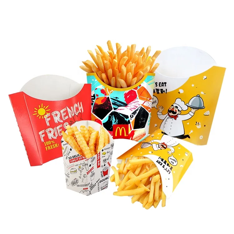 Оптовая продажа коробочка для жареной курицы mcdonalds фри на заказ