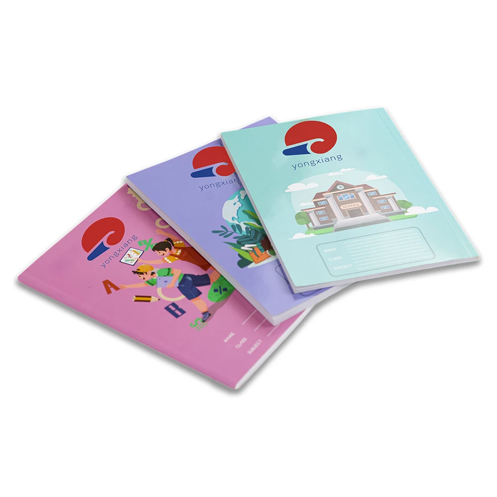 Customizable Kids Book Printing Color A5 Primary School Writing Notebook English Record Book