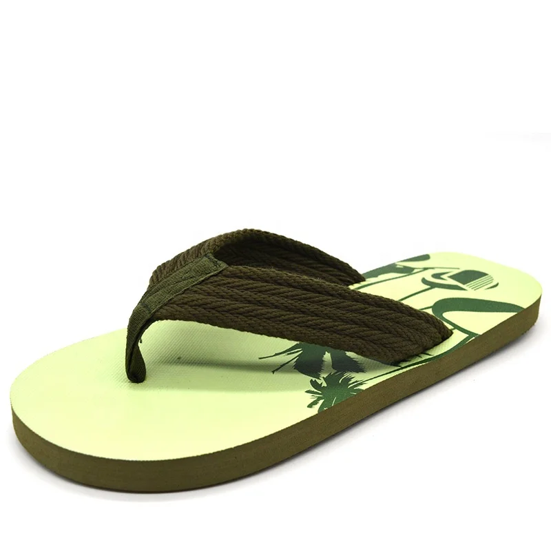Custom Design Rubber Slipper Men Flip Flop