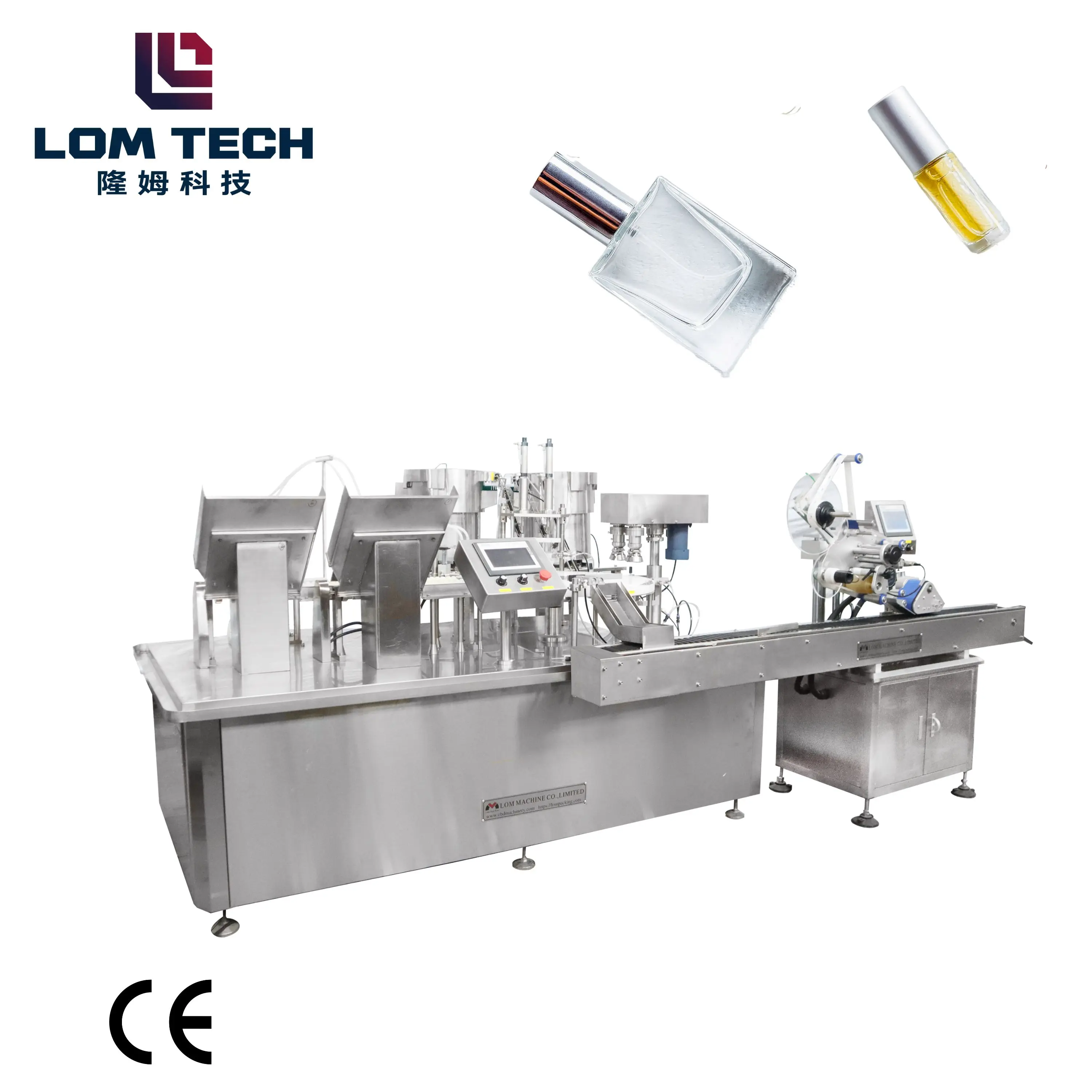 Автоматическая машина для наклеивания парфюмерии