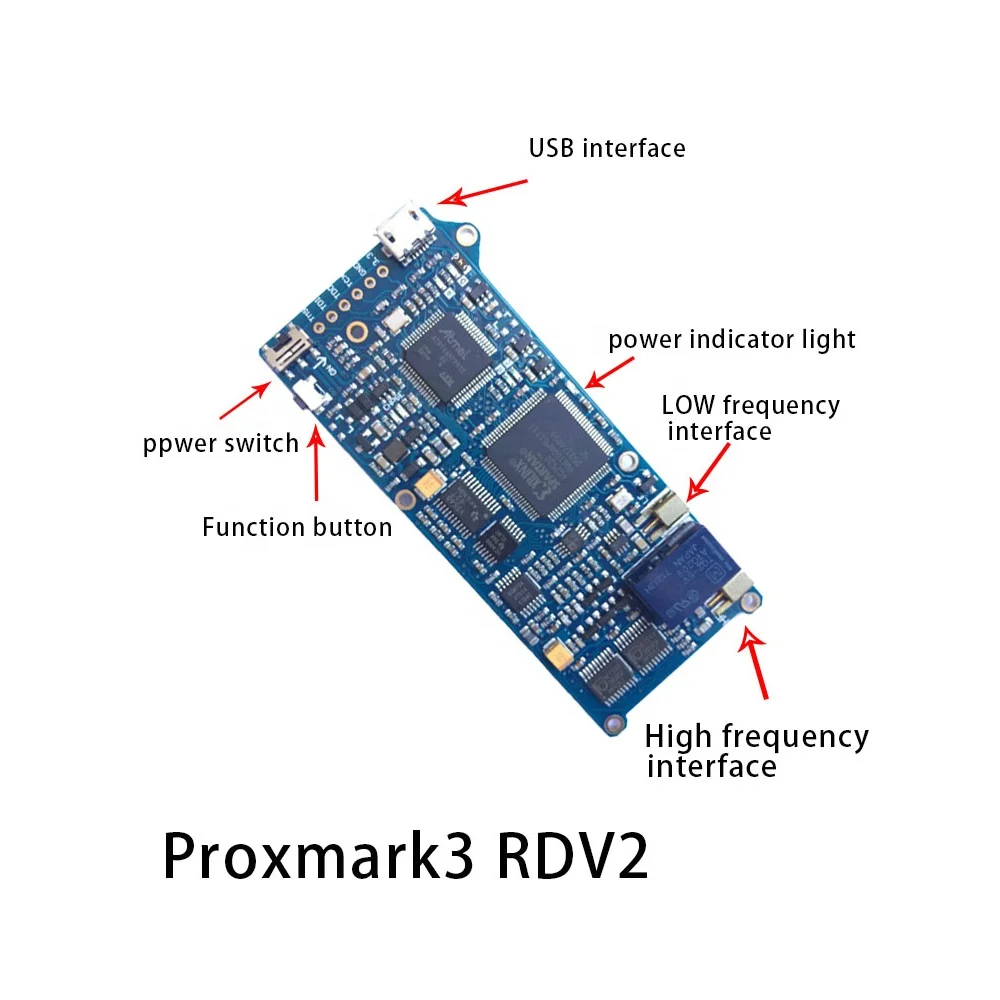 Картридер Proxmark3 Proxmark III RDV2 NFC RFID устройство для чтения и записи с открытым исходным кодом IC
