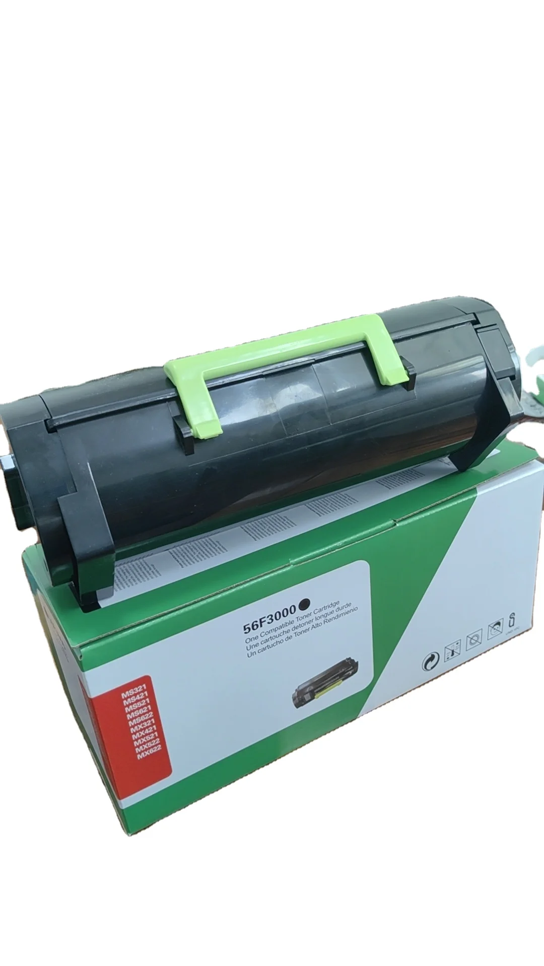 Compatible Toner cartridge 56F3H0E 56F3000 for Lexmark MS321 MS421 MS521 MS621 MS622 MX321 MX521