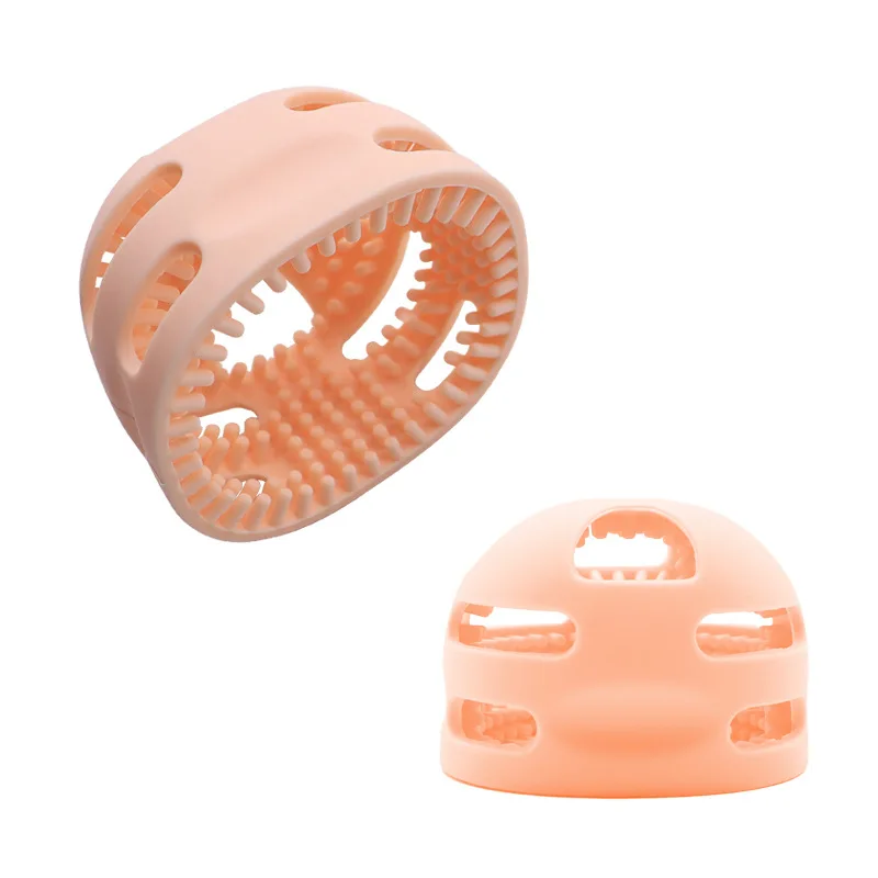Hot sell Silicone Egg Washer Brush for Cleaning Fresh Eggs, Reusable silicone Egg Scrubbing Cleaning Brush Custom Logo