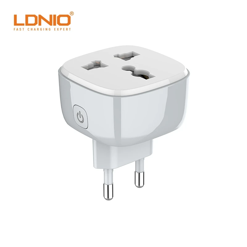 LDNIO SCW1050 2500W 10A ЕС США Великобритания розетка преобразования Беспроводное управление Wifi умный дом