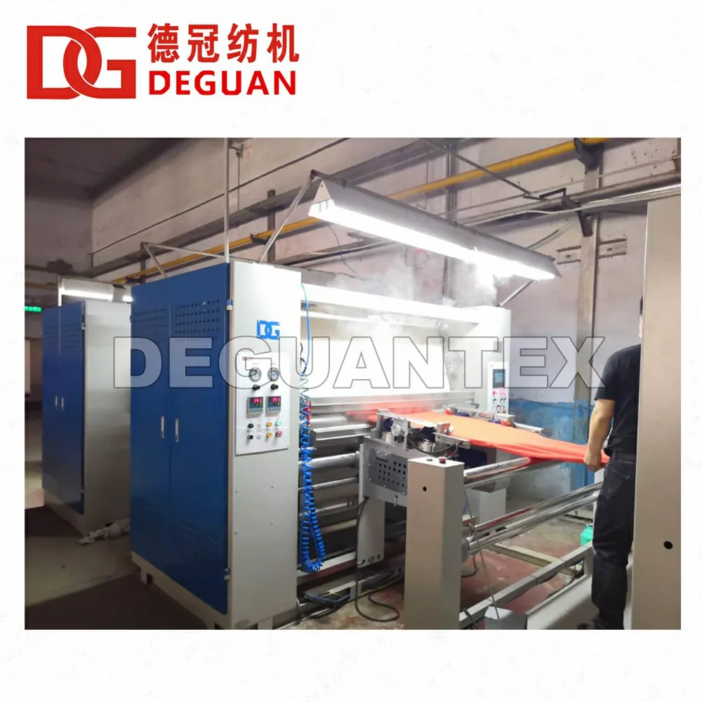 Deguan Textile Tubular  Compactor & Precision Folder is used for cotton and blended  tubular fabric