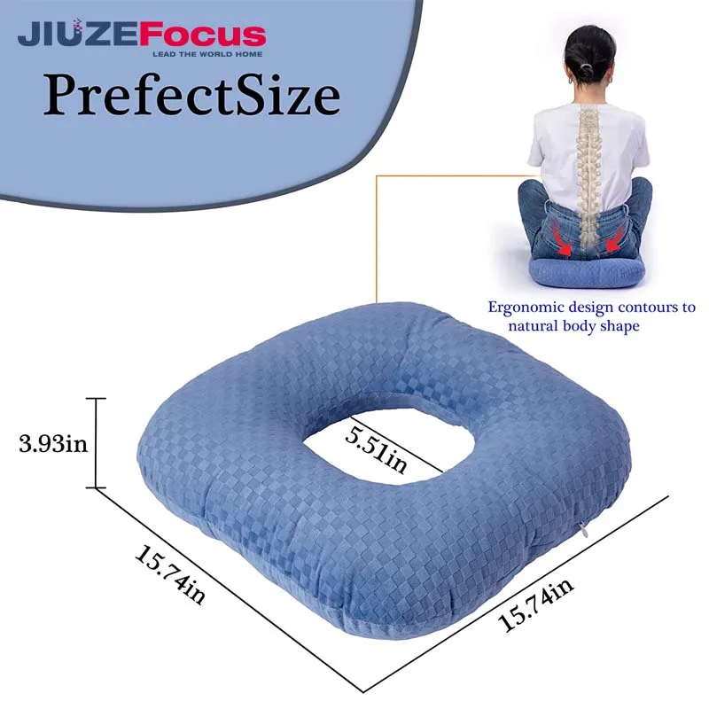 Donut Pillow for Tailbone Pain Relief Seat Cushion, Orthopedic Hemorrhoid Pillow, Postpartum Pregnancy Pressure Ulcer Pillow Sit
