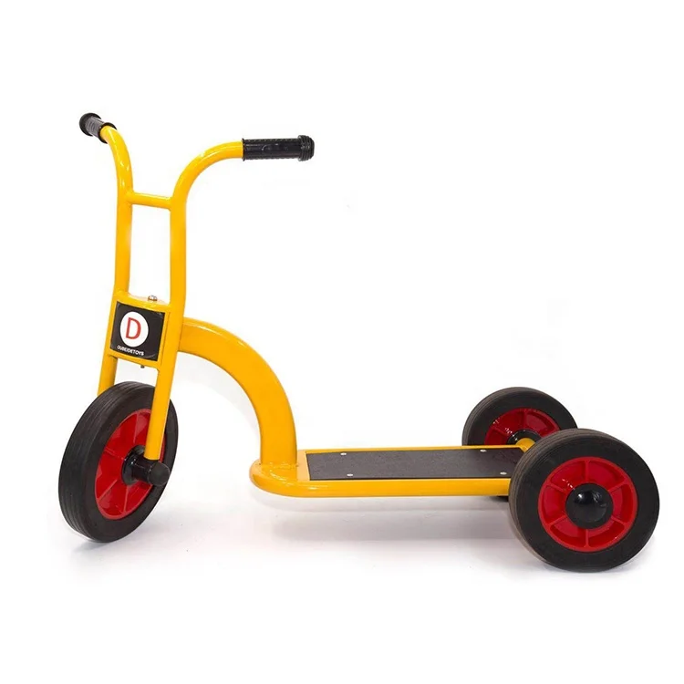 Manpower and High carbon Steel Material Children tricycle Ride on toy car