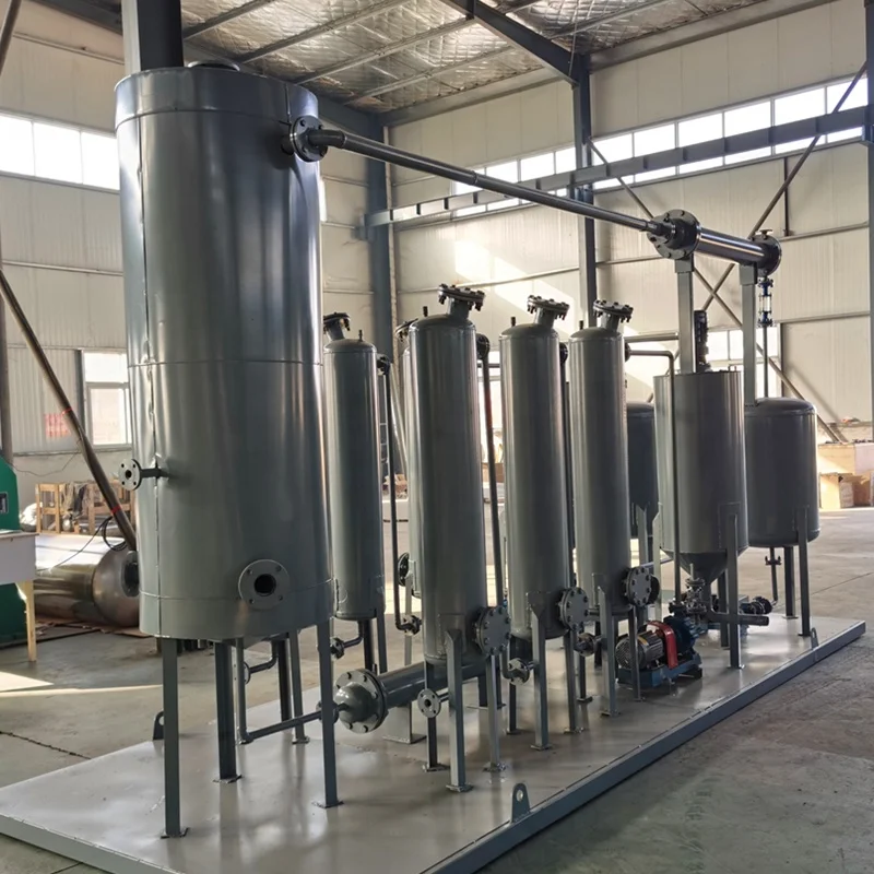 Energy saving 500kg-3Tons portable waste motor oil recycling machine