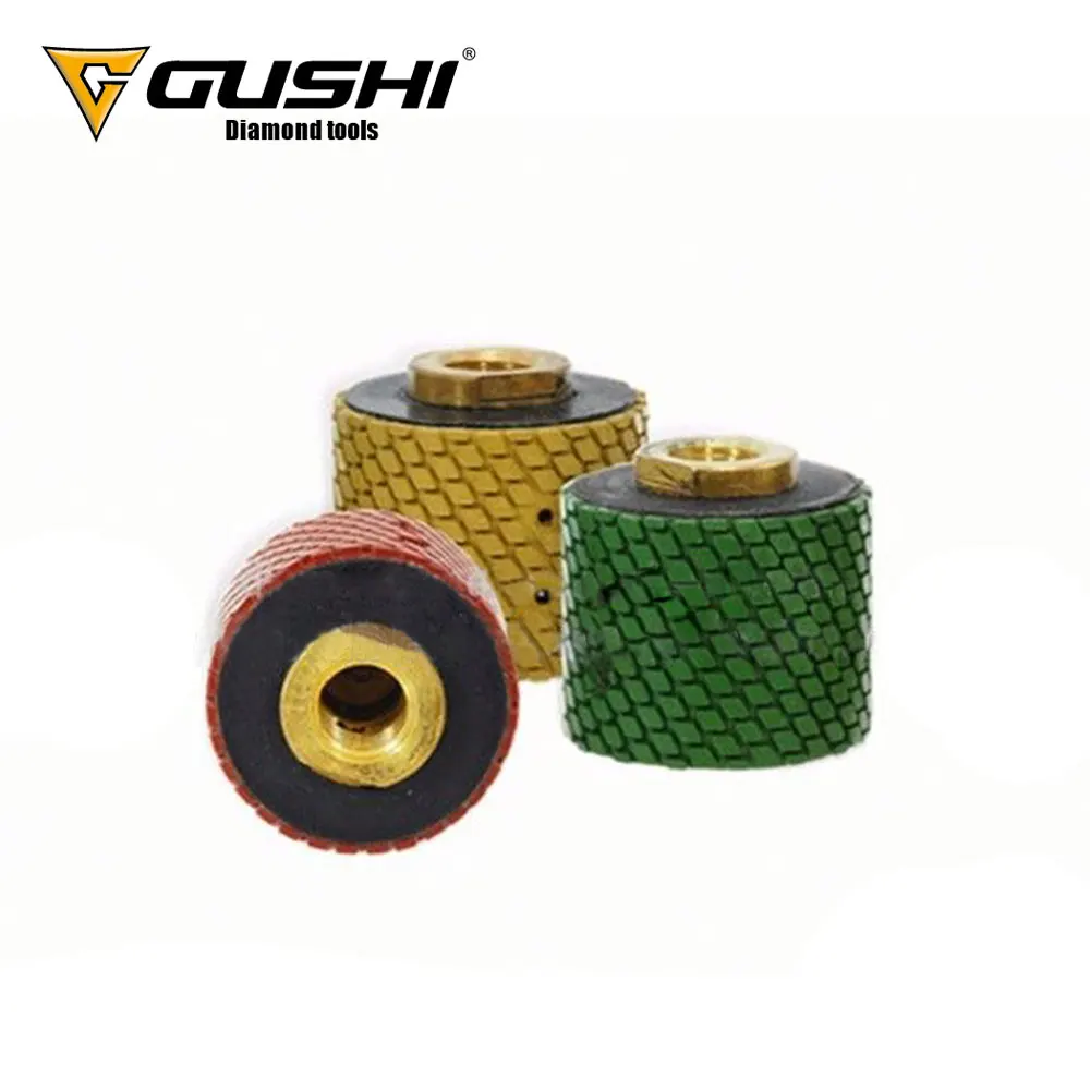 Wet Resin Bond Diamond Drum Wheel for Grinding Stone Made in China