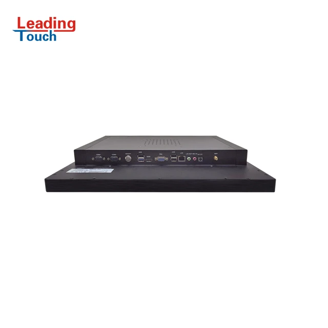 LeadingTouch 19inch IP65 Industrial Panel PC Open Frame PCAP Industrial Computer for cabinet