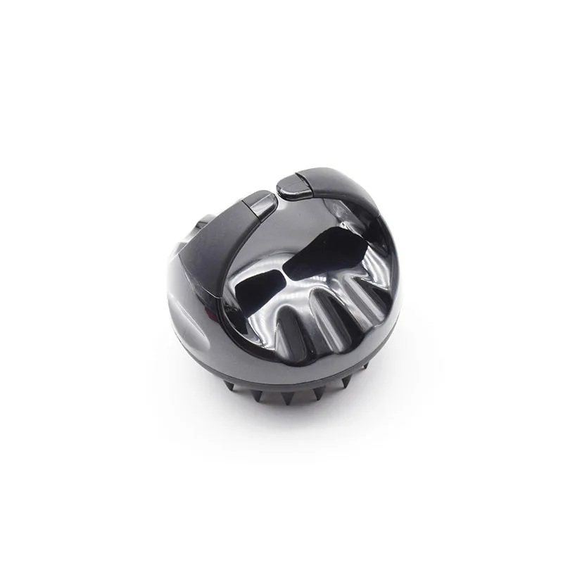 Black Silicone Handheld Comb Shower Hair Washing Head Scalp Massage Brush Shampoo Brush Body Spa  Massager Wash Comb