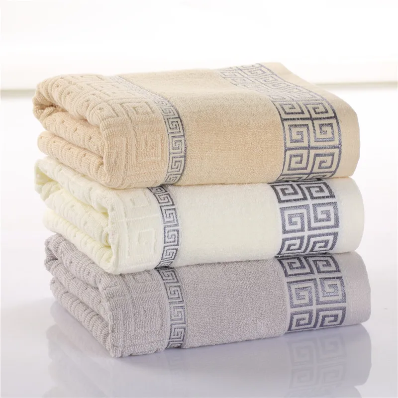 Luxury High Quality Turkish Cotton Towel Absorbent Thickened Soft Terry for Bath Beach Hotel Home-Solid Sports Design for Gift