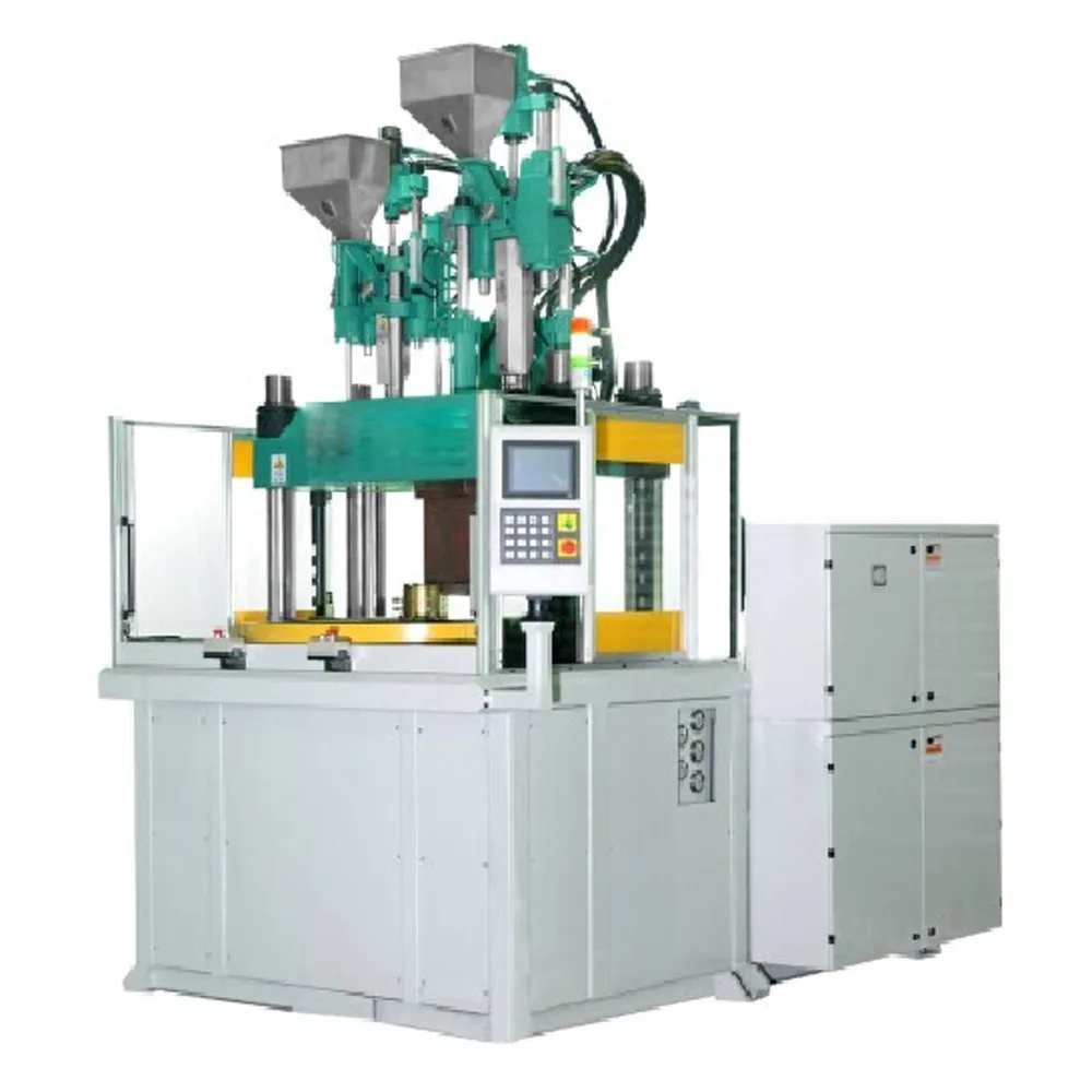 7500KG Automation plastic vertical  electric bicycle handle injection molding making machine