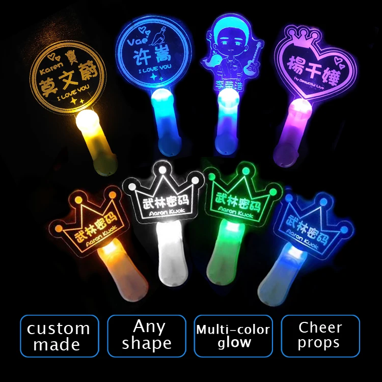 Factory Outlet Customized Logo LED Light Stick Promotion Party Gift Flash for Glow Stick
