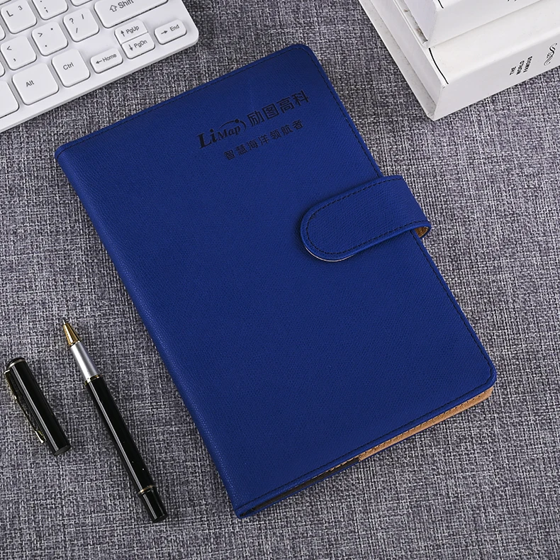 2022 Daily Planner A5 High Quality Pu Cover Monthly Planner With Magnetic Buckle Custom Calendar Notebook For Business