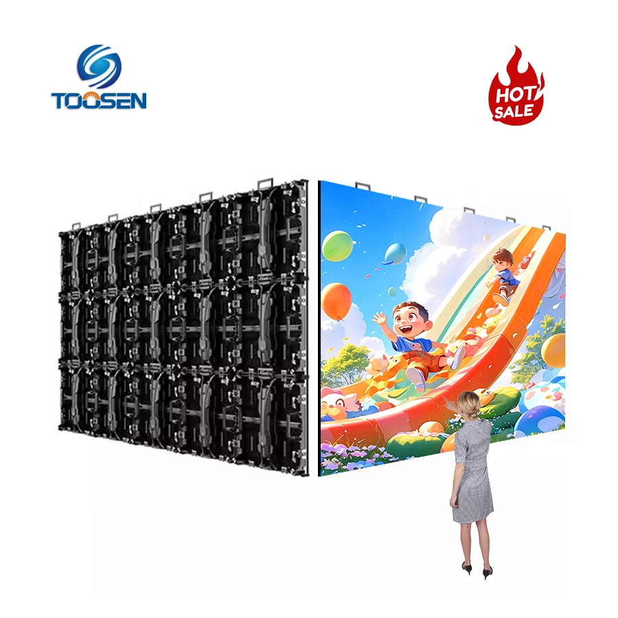 Stage Background LED Video Wall P1.9 P2.6 P2.9 P3.9 Seamless Splicing Rental Easy install Church Public LED Display Screen